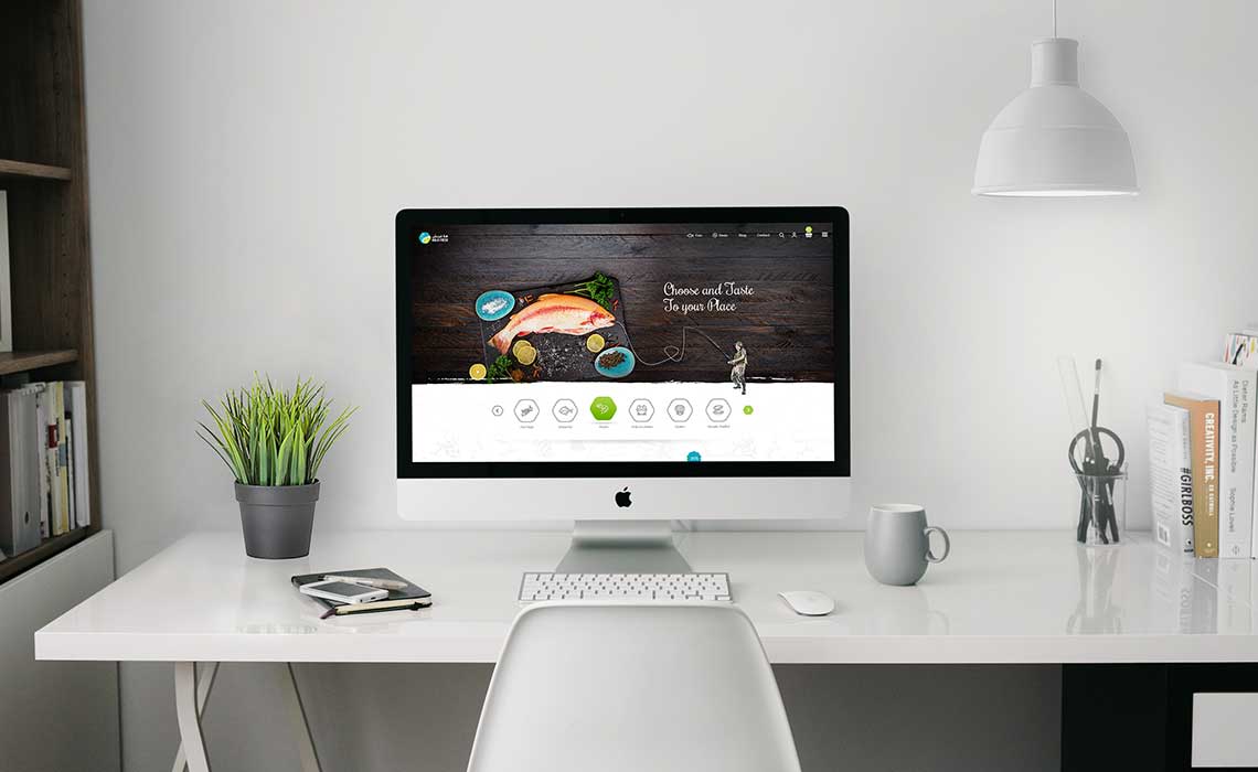 cross platform ecommerce website design and development for hala fresh